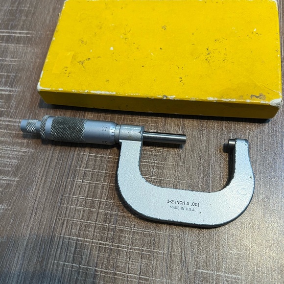 General 202 Outside Micrometer 1”- 2” Model‎ 202 Made in USA - Picture 3 of 10